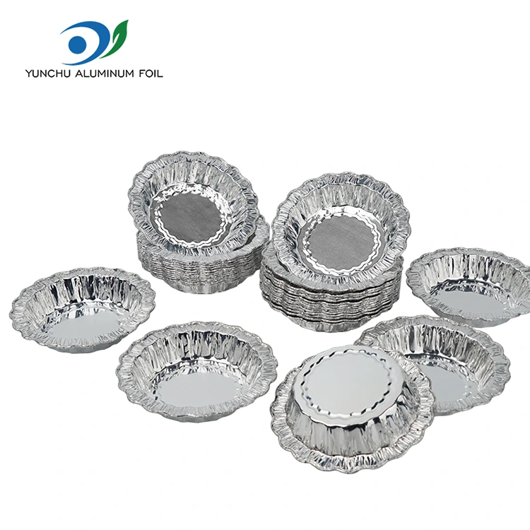 জরি বৃত্তাকার বেকিং কেক সিলভার অ্যালুমিনিয়াম ফয়েল পাত্রে