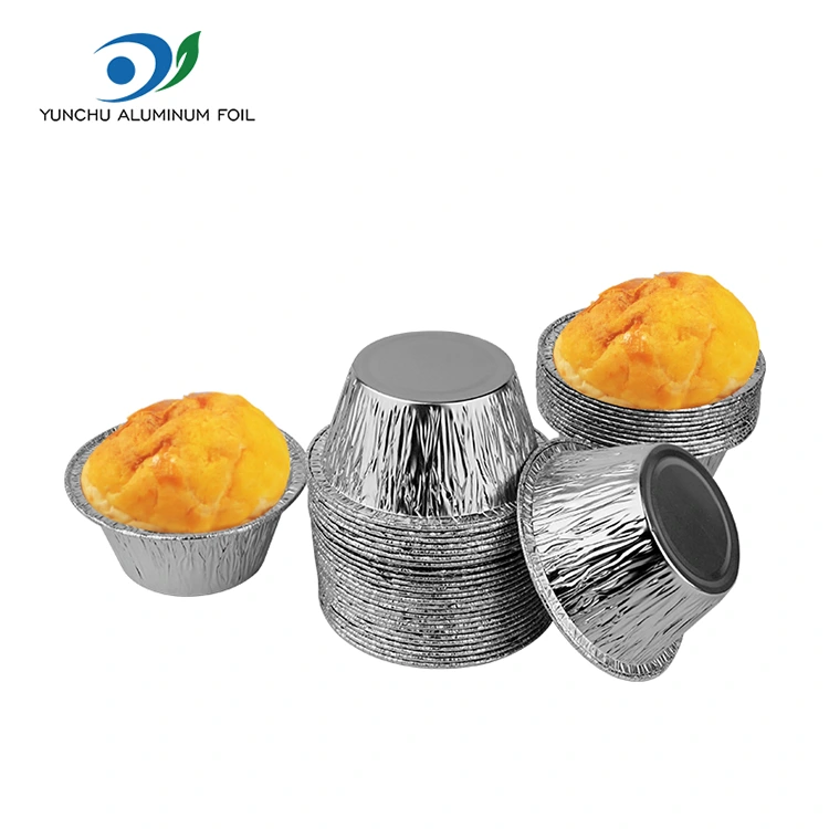 রাউন্ড বেক কেক সিলভার অ্যালুমিনিয়াম ফয়েল খাবারের ধারক